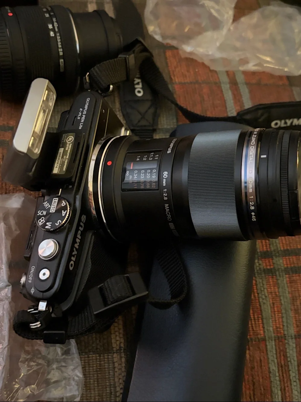 Olympus PEN Lite E-PL5 mirrorless digital camera bundle